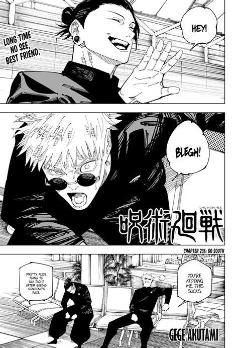 jjk 236 spoilers twitter|Jujutsu Kaisen Chapter 236